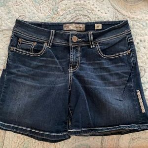 BKE denim shorts